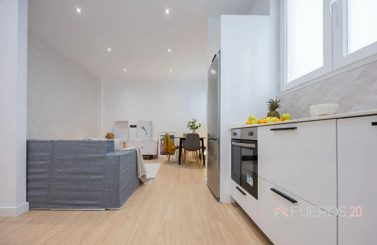 Cocina de Piso en venta en Getxo  con Calefacción y Amueblado