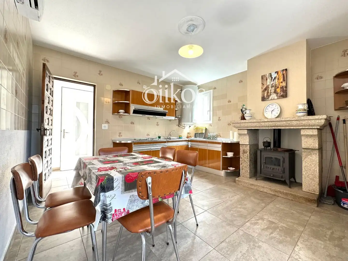 Kitchen of Houses for sale in San Felices de los Gallegos  with Heating, Parquet flooring and Swimming Pool