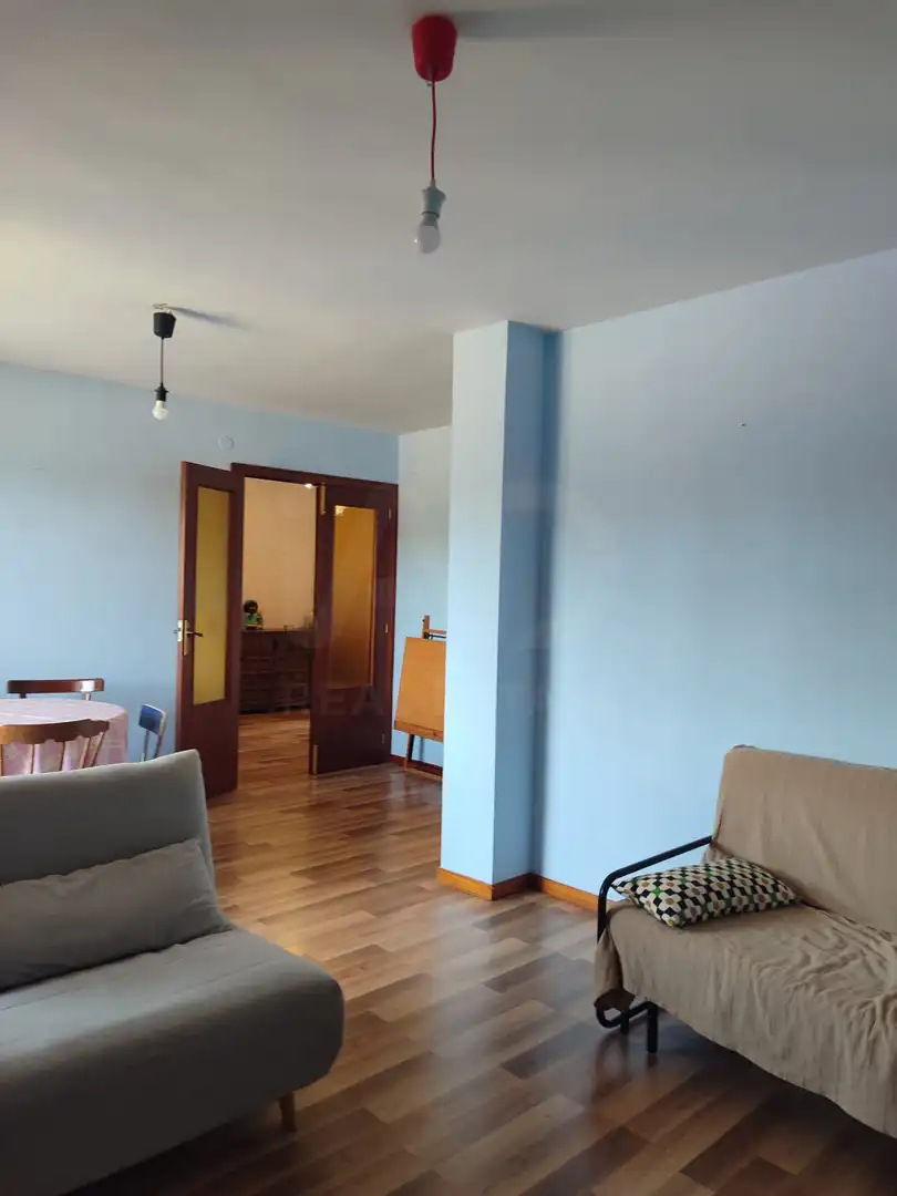 Sala d'estar de Àtic en venda en Villarejo de Órbigo amb Terrassa i Piscina