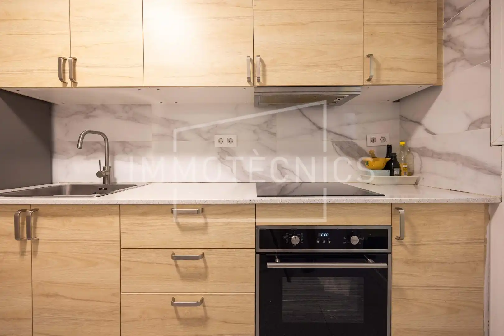 Küche von Wohnung zum Verkauf in Granollers mit Balkon