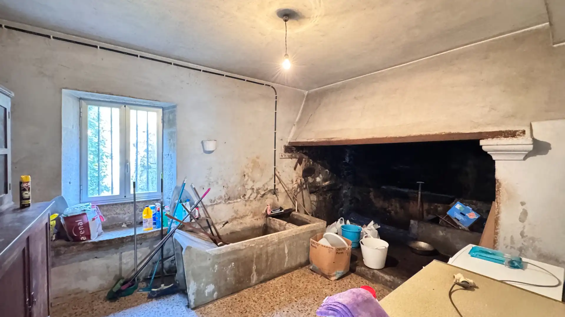 Cocina de Casa o chalet de alquiler en Carballo con Parquet, Trastero y Amueblado