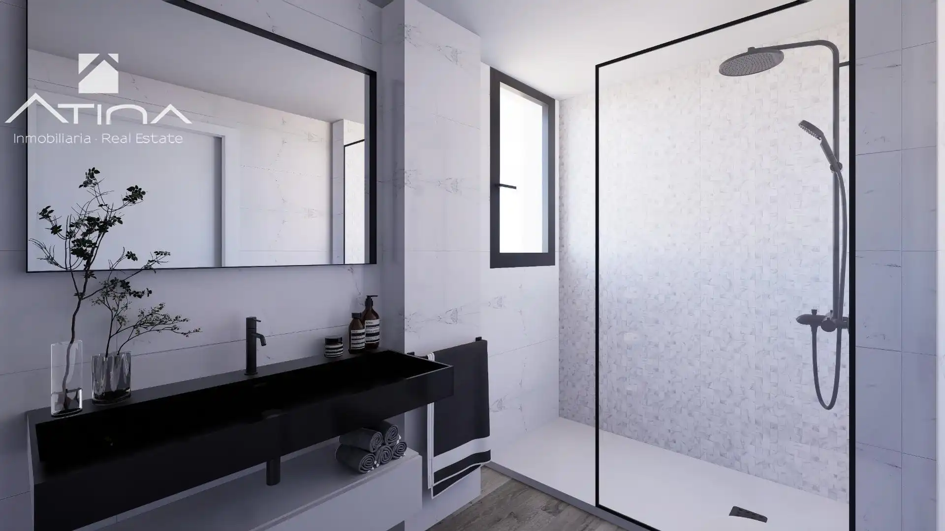 Bathroom of Attic for sale in Jávea / Xàbia  with Air Conditioner, Private garden and Terrace