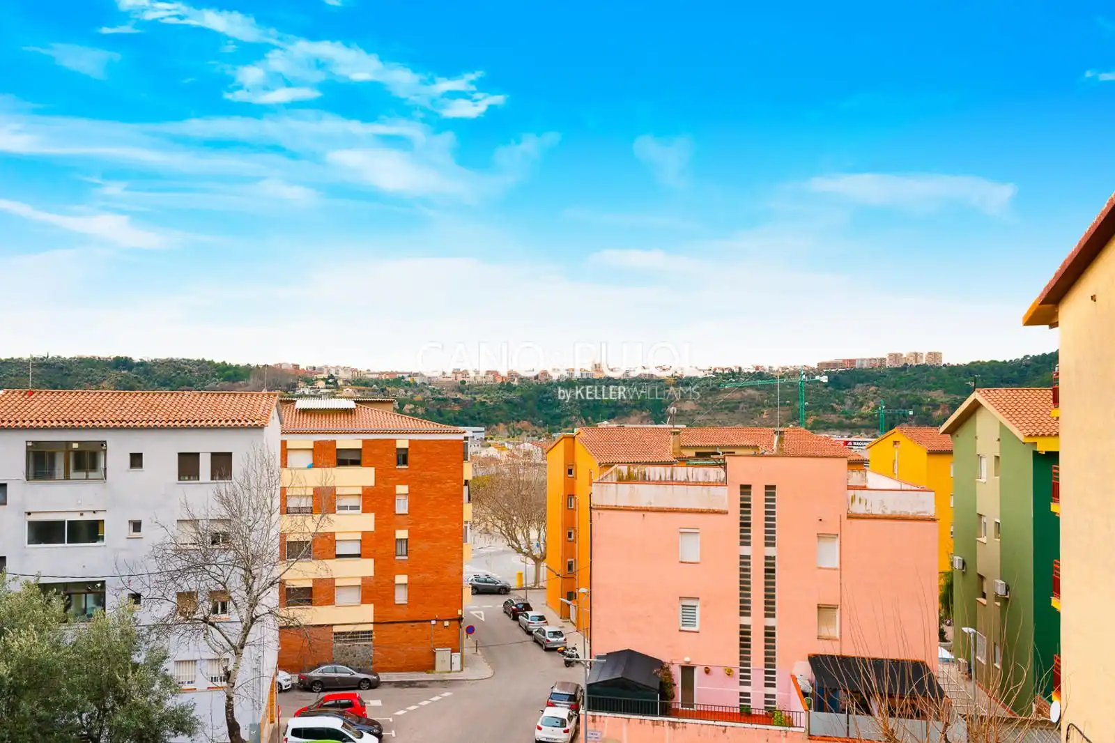Vista exterior de Piso en venta en Olesa de Montserrat con Terraza