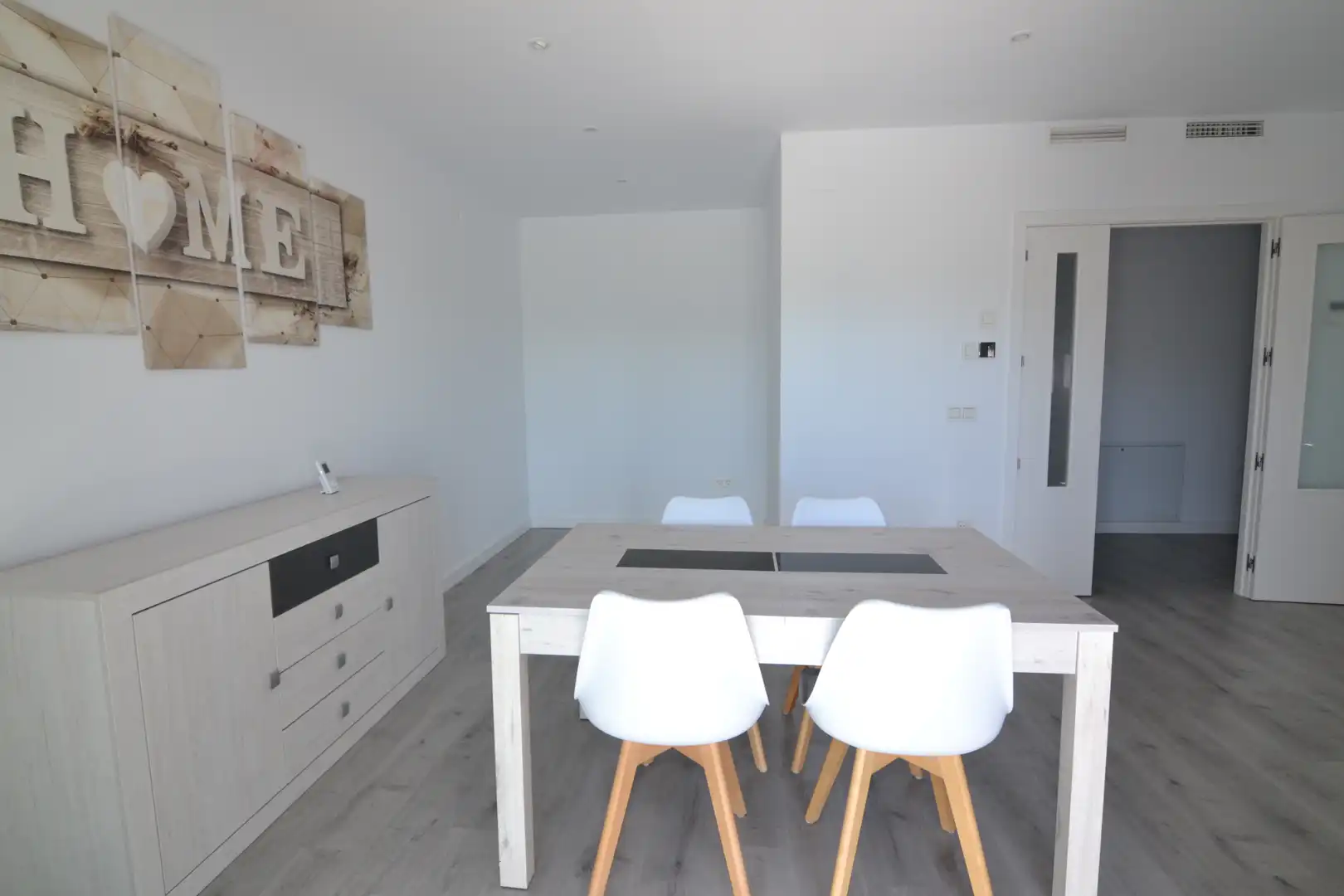 Dining room of Flat for sale in Plasencia  with Heating, Terrace and Storage room