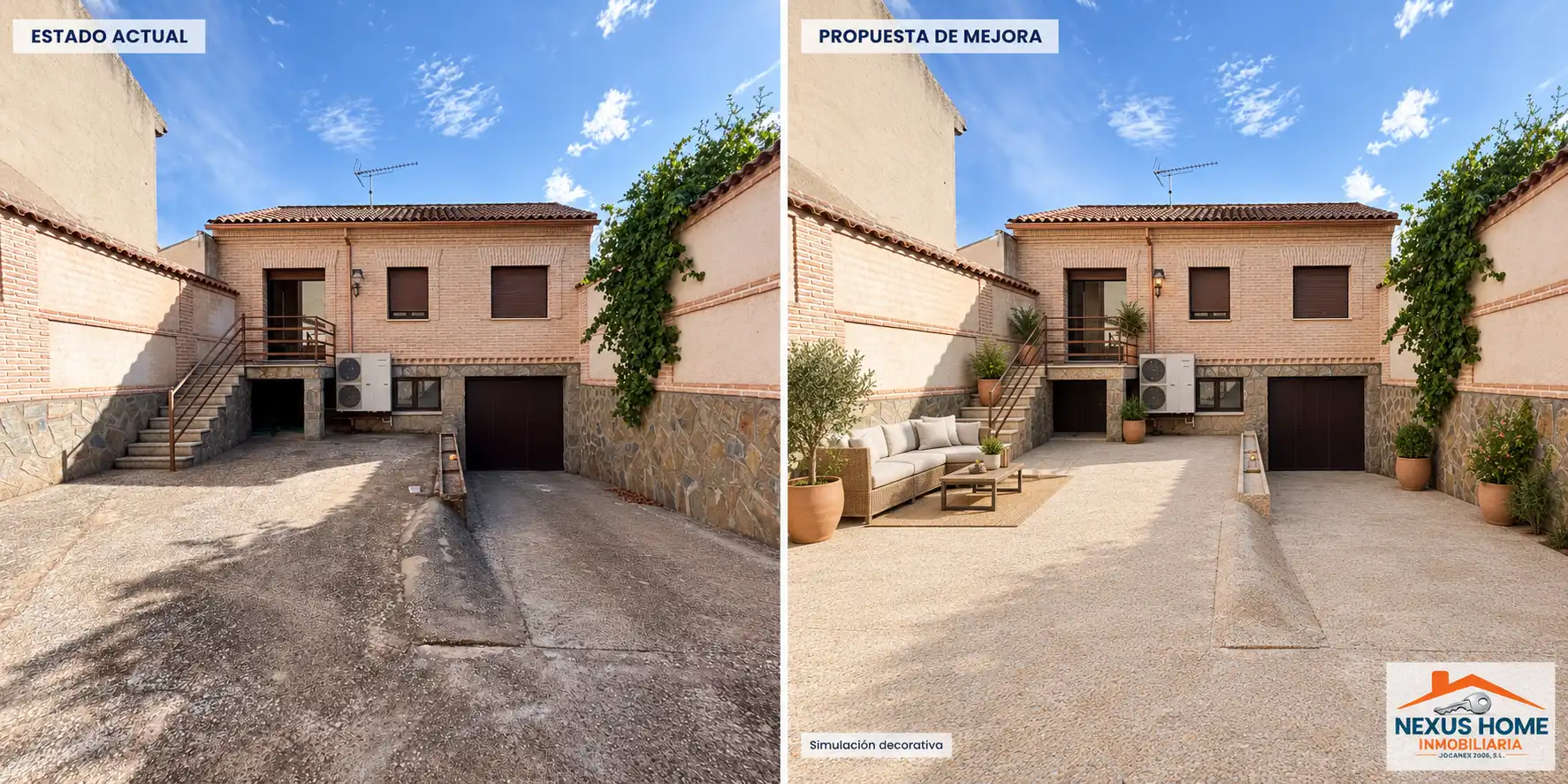 Vista exterior de Casa o xalet en venda en Polán amb Aire condicionat, Calefacció i Jardí privat