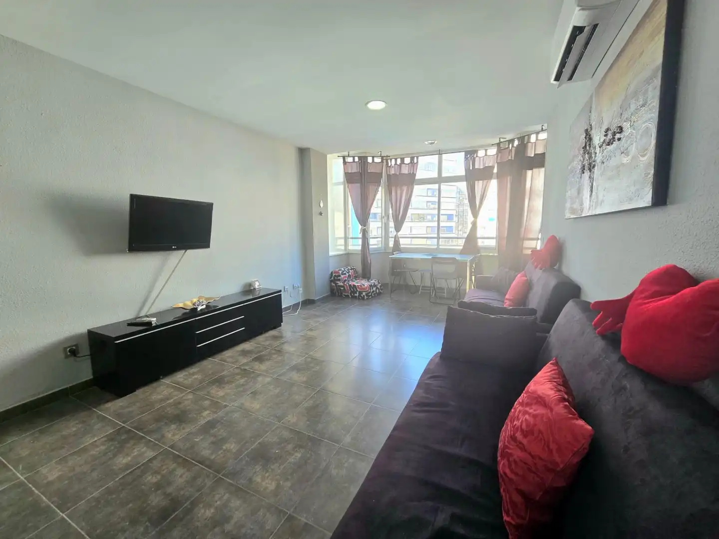 Living room of Study for sale in Torremolinos  with Air Conditioner, Terrace and Furnished