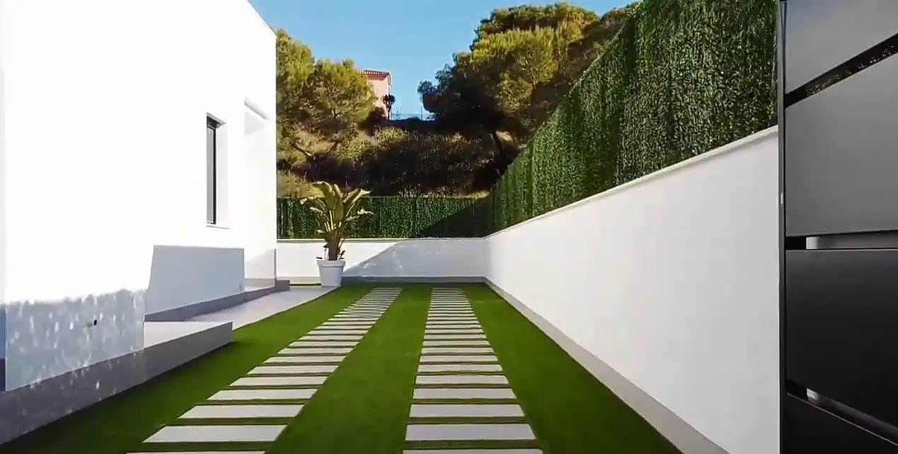 Terraza de Casa o chalet en venta en Pilar de la Horadada con Aire acondicionado, Calefacción y Jardín privado