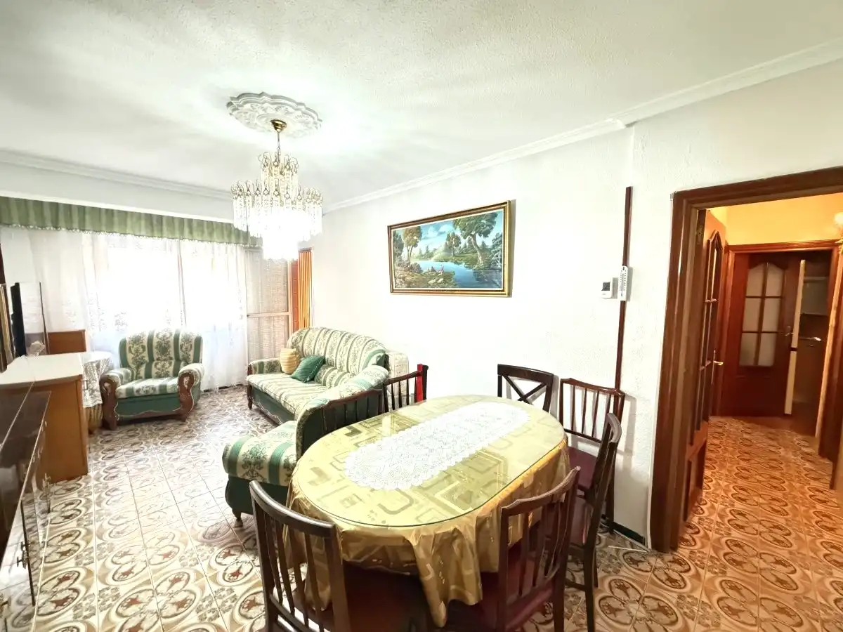 Sala de estar de Piso en venta en Alcalá de Henares con Calefacción y Terraza