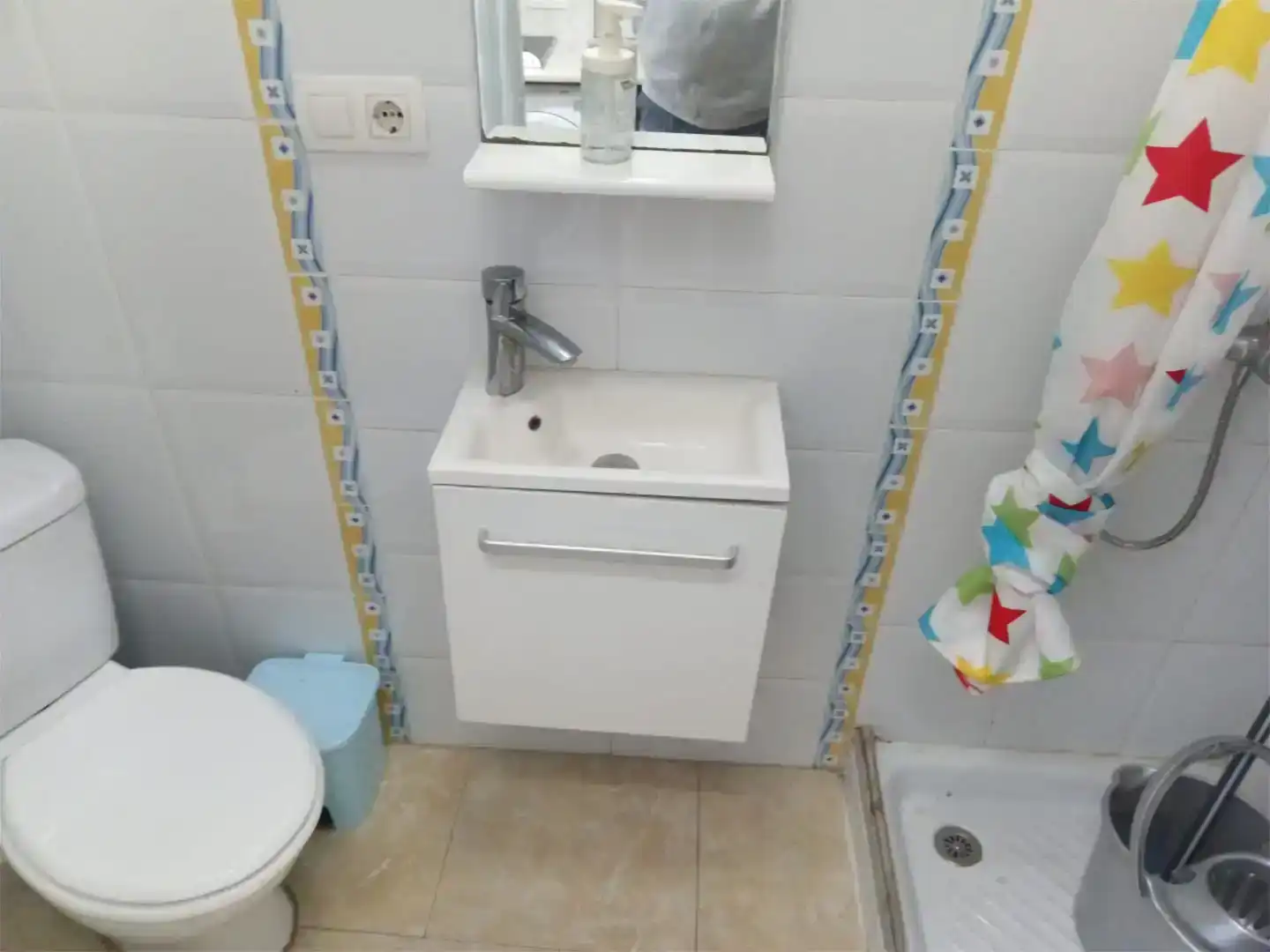 Baño de Estudio de alquiler en Sevilla con Amueblado