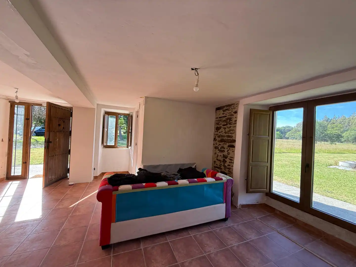 Living room of Houses for sale in Cospeito  with Private garden