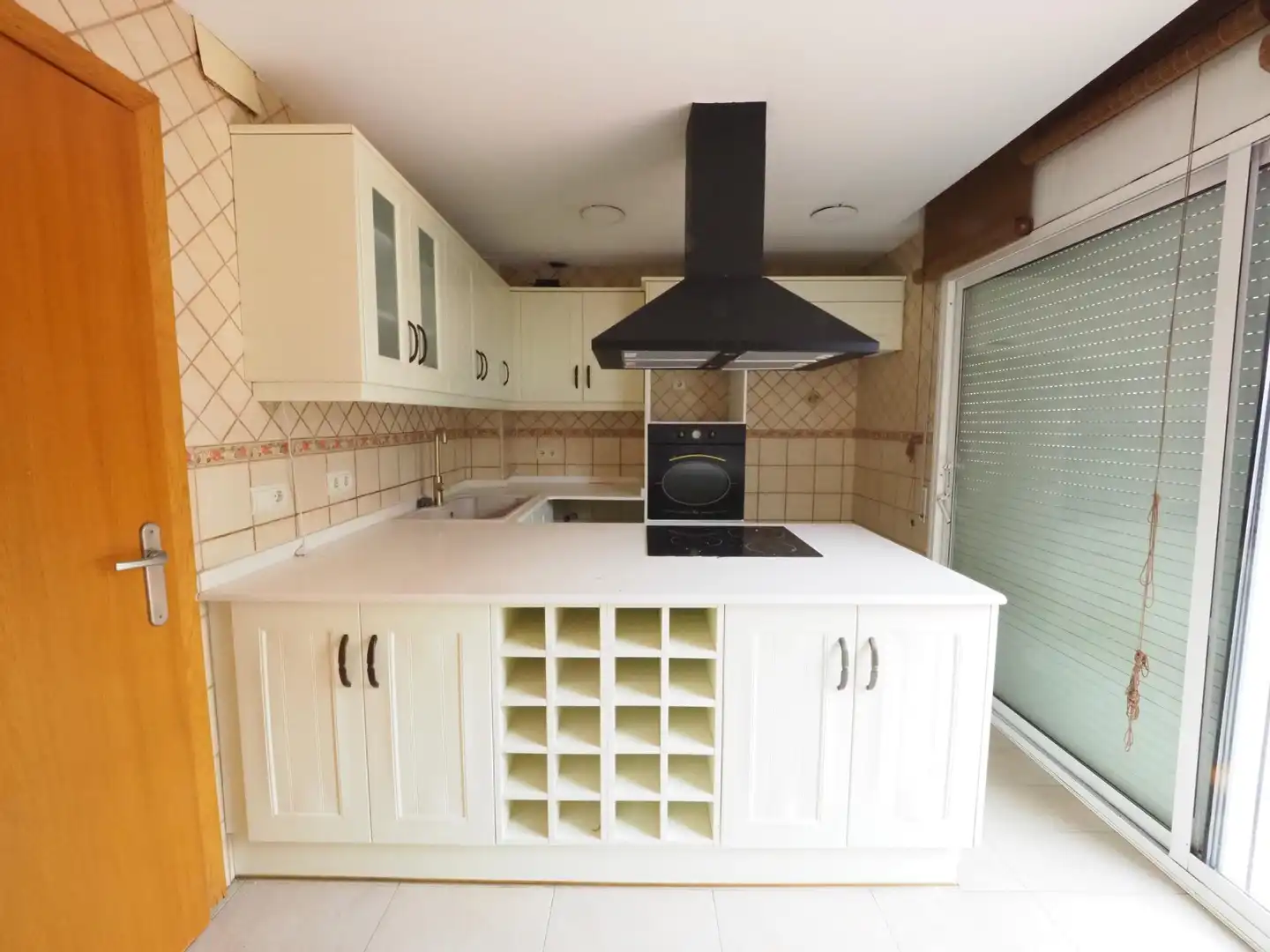 Cocina de Casa adosada en venta en Terrassa con Aire acondicionado y Parquet