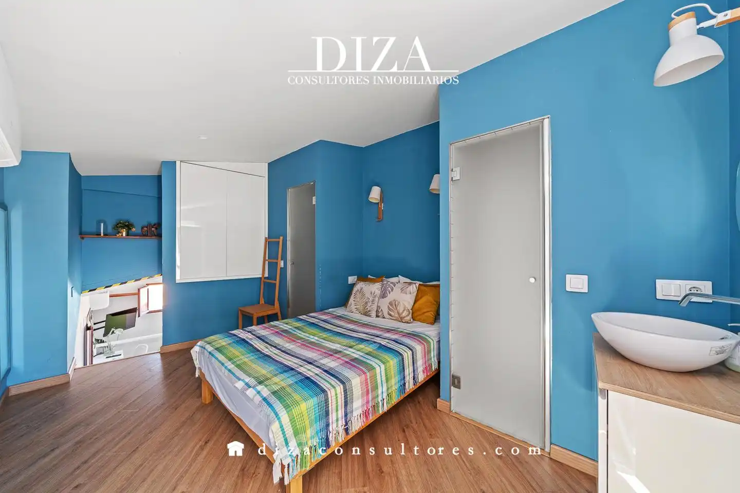 Bedroom of Duplexes for rent in Madrid  with Air Conditioner, Heating and Terrace