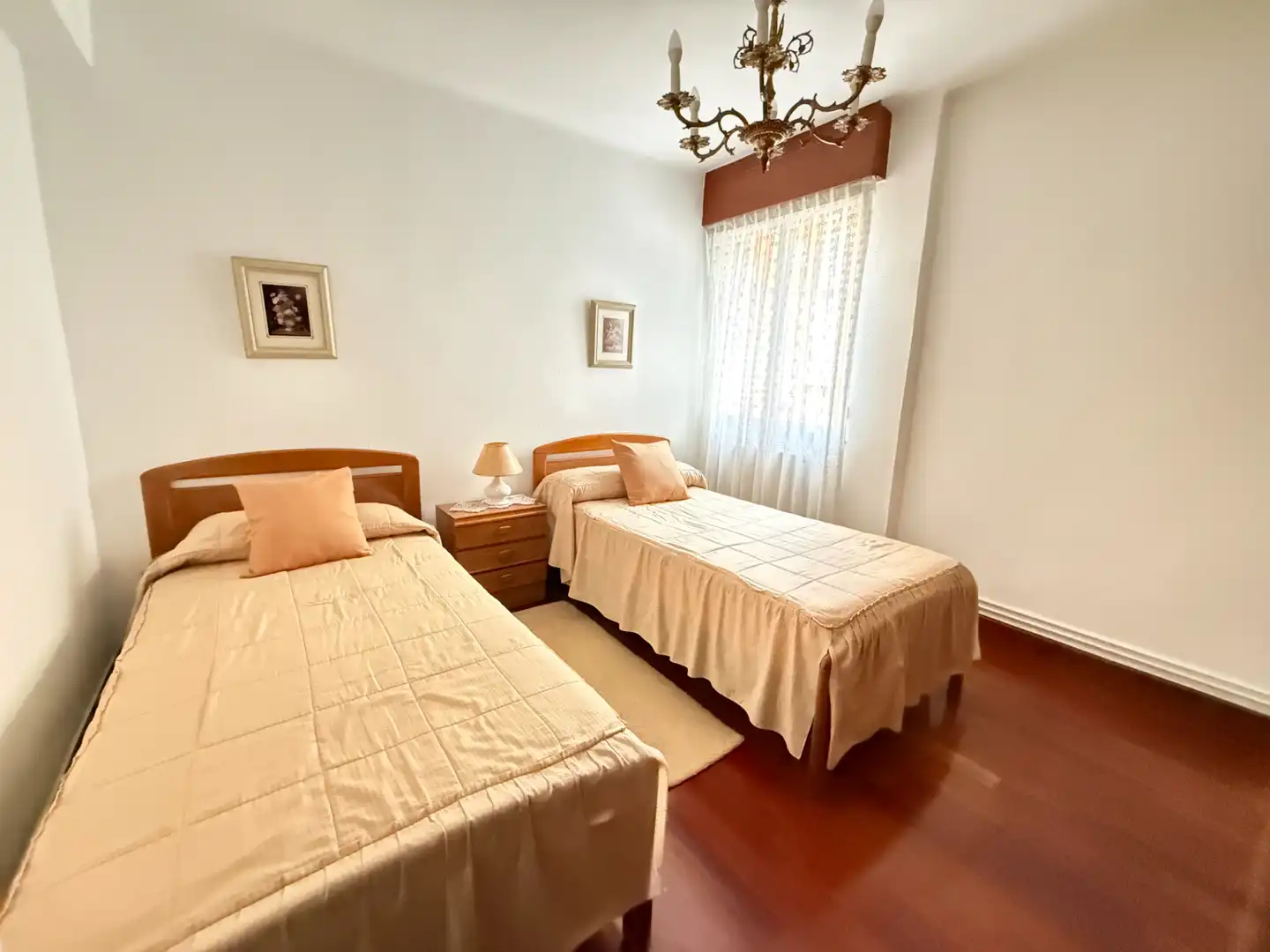Bedroom of Flat for sale in Bilbao   with Heating, Terrace and Furnished