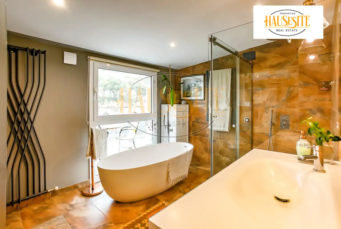Baño de Casa o chalet en venta en Mediona con Aire acondicionado, Calefacción y Jardín privado