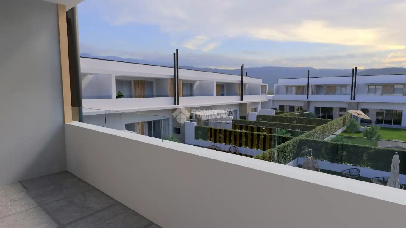 Terraza de Casa o chalet en venta en Villanueva de Gállego con Aire acondicionado, Calefacción y Jardín privado