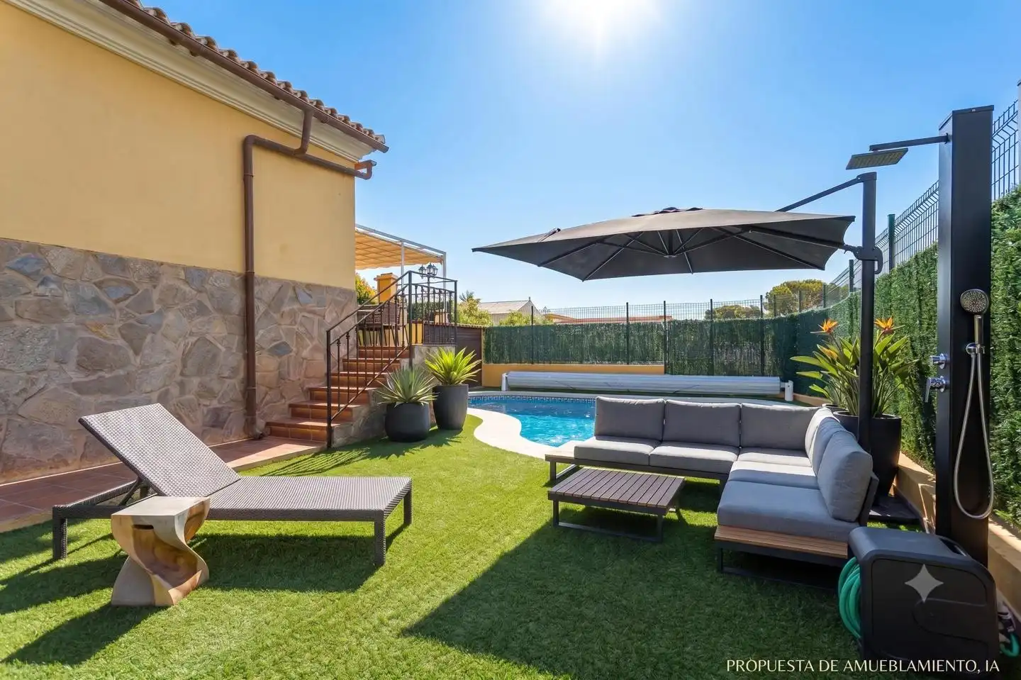 Terrassa de Casa o xalet en venda en Málaga amb Aire condicionat, Jardí privat i Terrassa