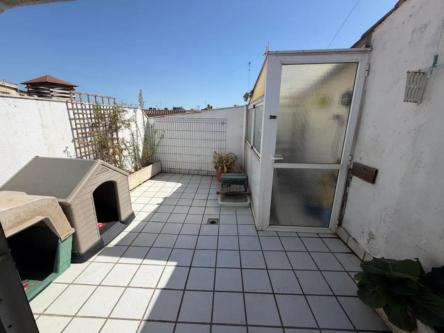 Terrasse von Dachboden zum Verkauf in Badalona mit Klimaanlage, Heizung und Terrasse