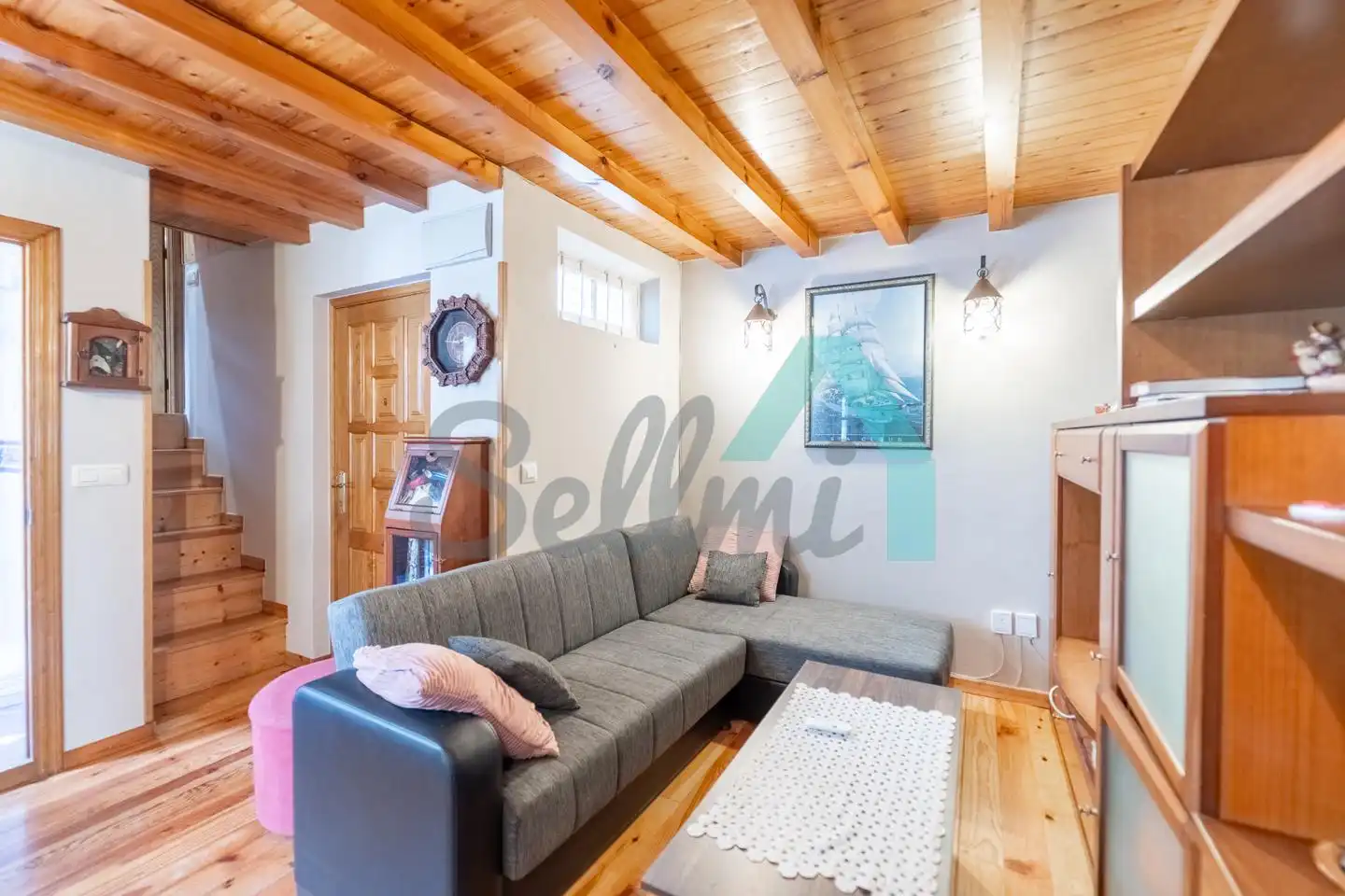Wohnzimmer von Maisonette zum Verkauf in Valdés - Luarca mit Heizung und Parkett