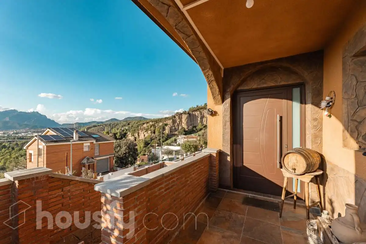 Vista exterior de Casa o xalet en venda en Abrera, Barcelona