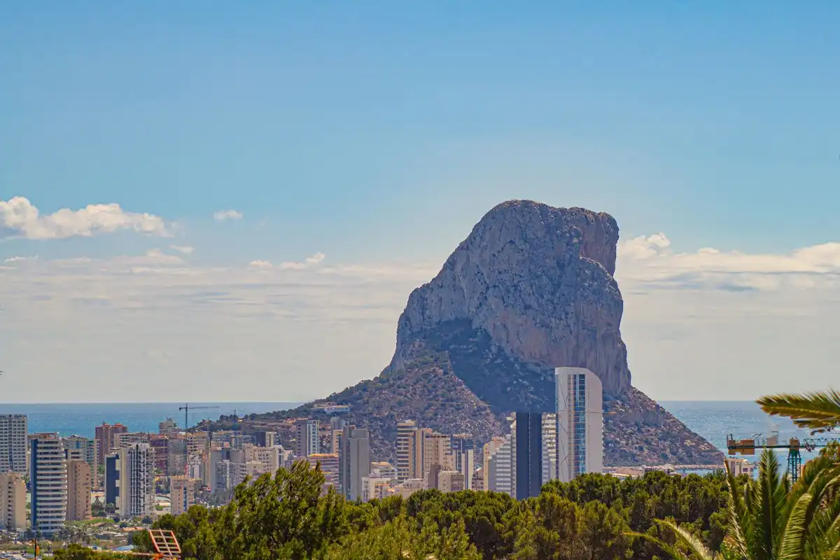 Exterior view of Houses for sale in Calpe / Calp  with Air Conditioner, Heating and Private garden