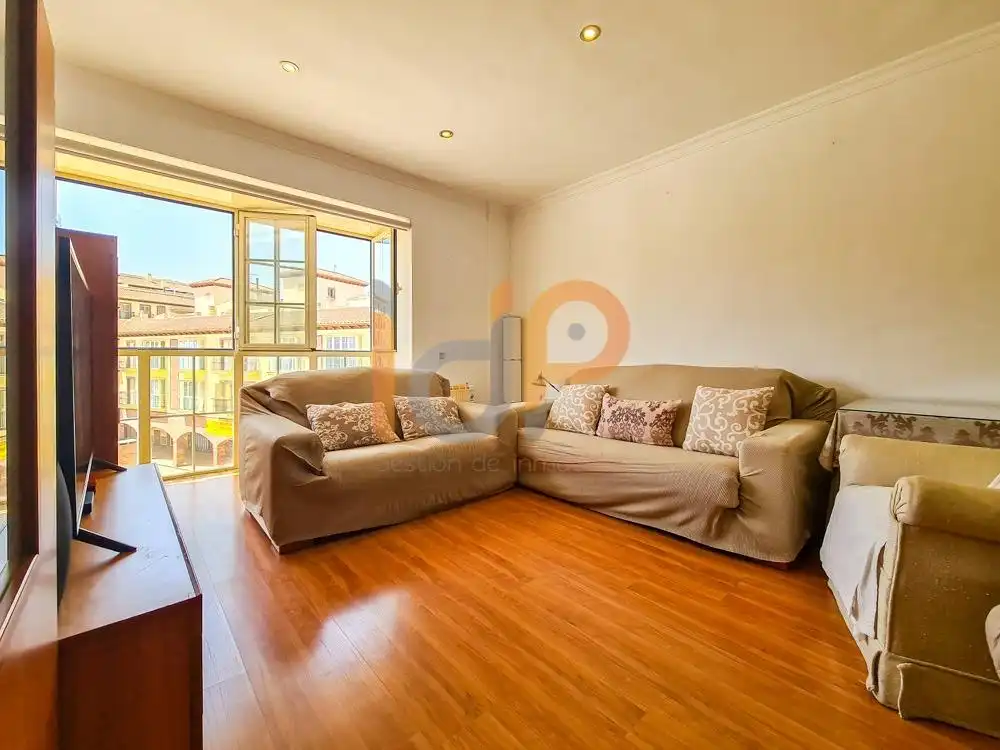 Wohnzimmer von Wohnung zum Verkauf in Huércal-Overa mit Klimaanlage, Abstellraum und Balkon