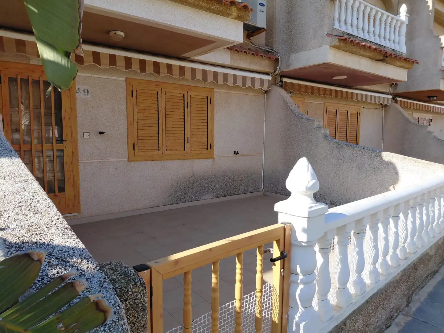 Terrassa de Casa adosada en venda en Pilar de la Horadada