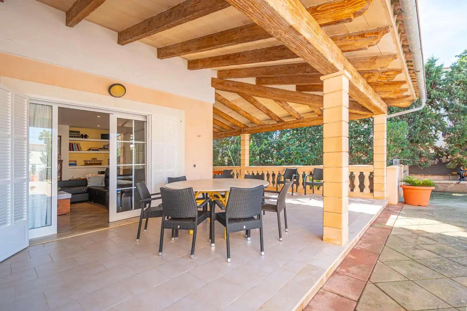 Terrassa de Casa o xalet en venda en Felanitx amb Aire condicionat, Calefacció i Jardí privat