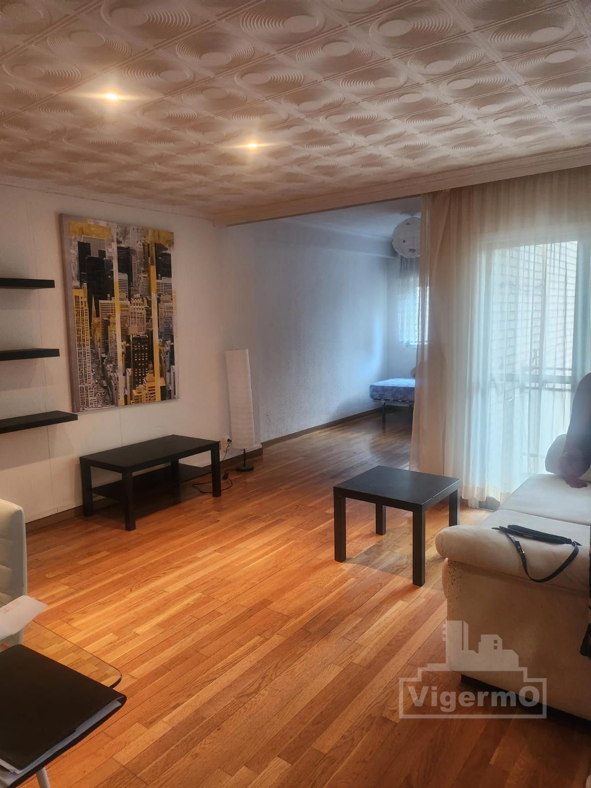 Sala d'estar de Pis de lloguer en Torrejón de Ardoz amb Aire condicionat, Calefacció i Moblat
