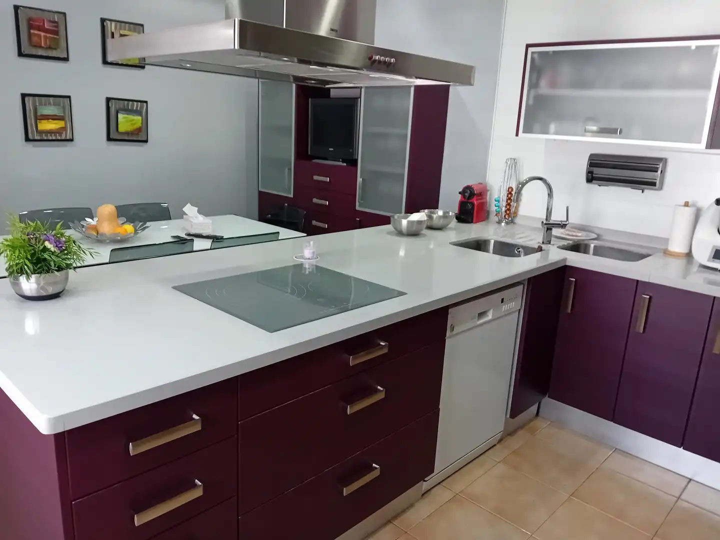 Cuina de Casa o xalet en venda en Almagro amb Aire condicionat, Calefacció i Terrassa