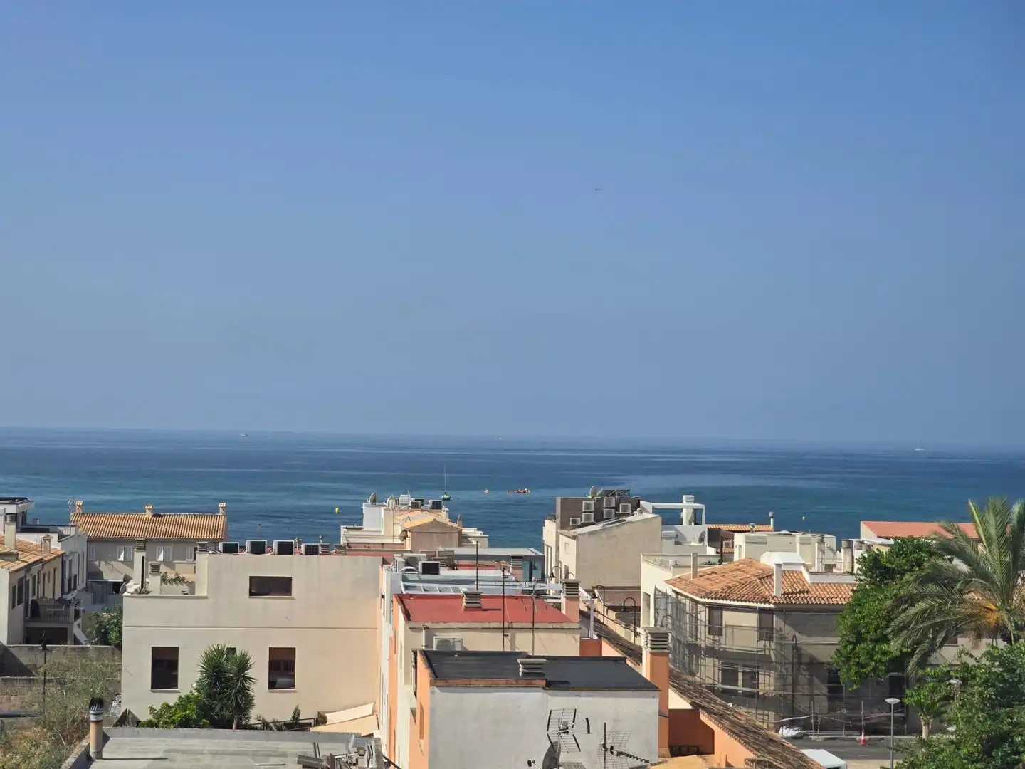 Vista exterior de Piso en venta en  Palma de Mallorca con Aire acondicionado, Parquet y Balcón