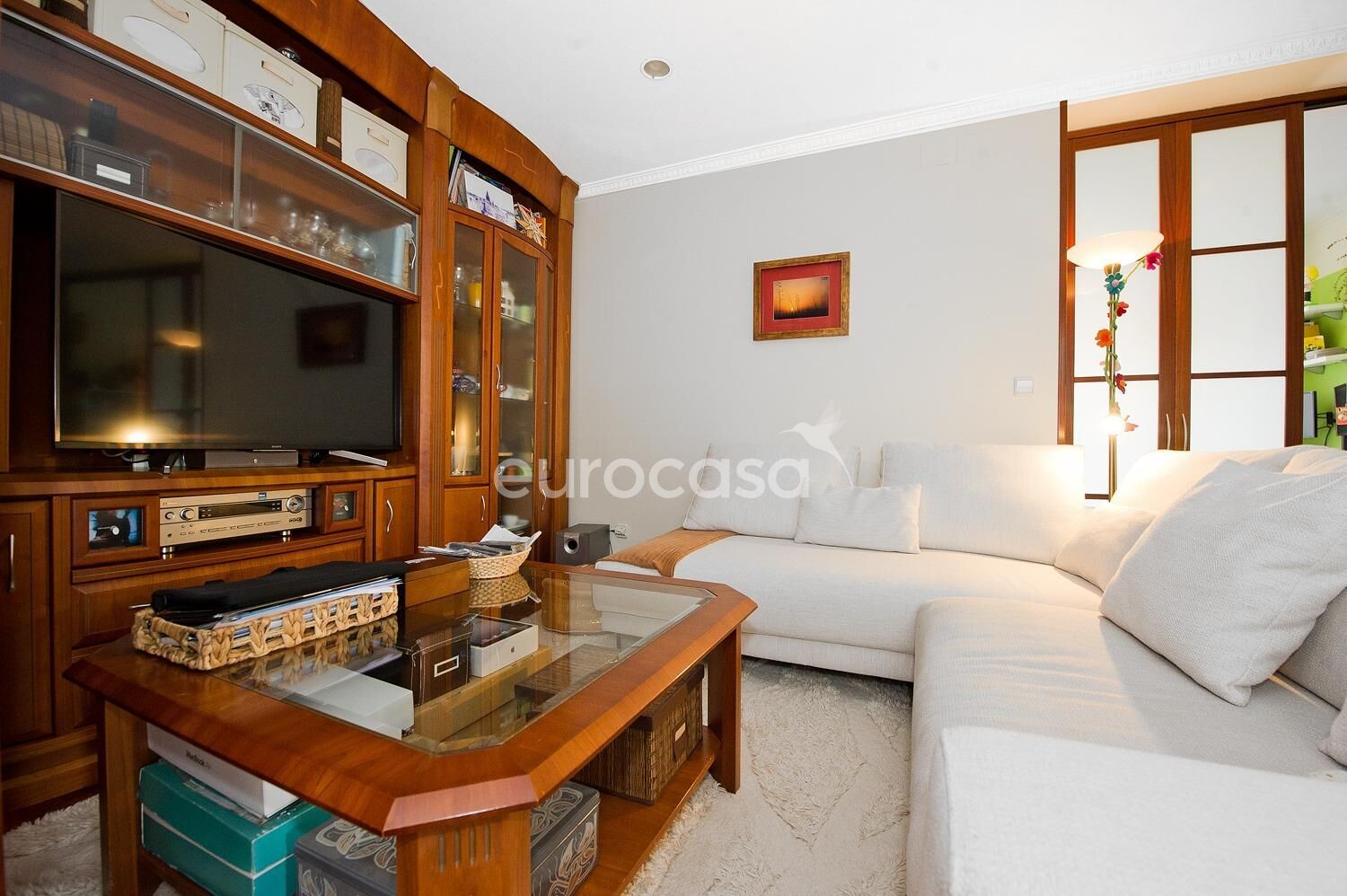 Living room of Flat for sale in Santander  with Heating