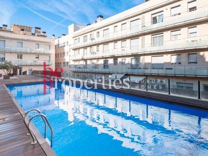 Schwimmbecken von Maisonette zum verkauf in La Garriga mit Klimaanlage und Terrasse