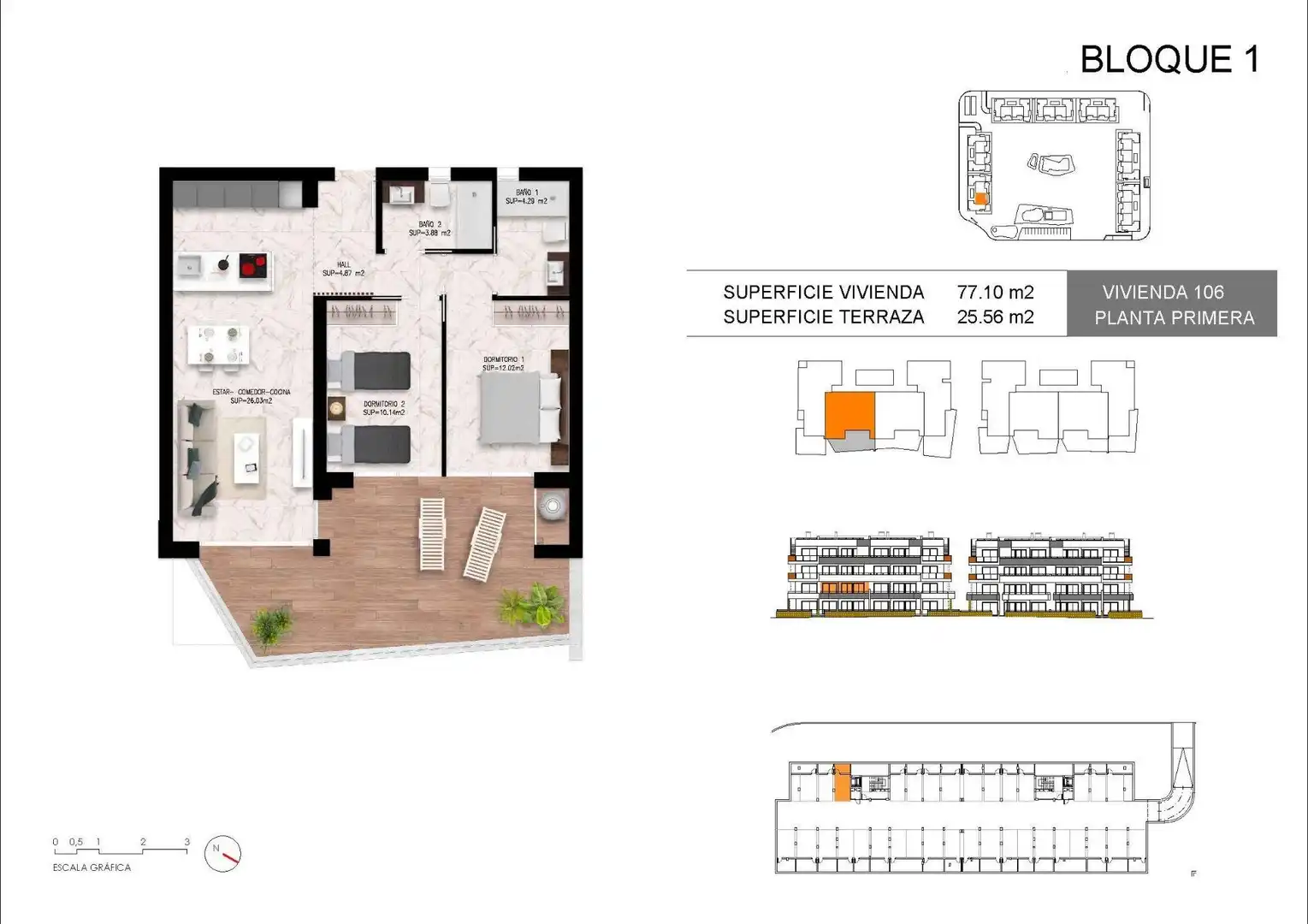 Apartamento con piscina en venta en Zona Carrefour - Urbanizaciones, imagen 10