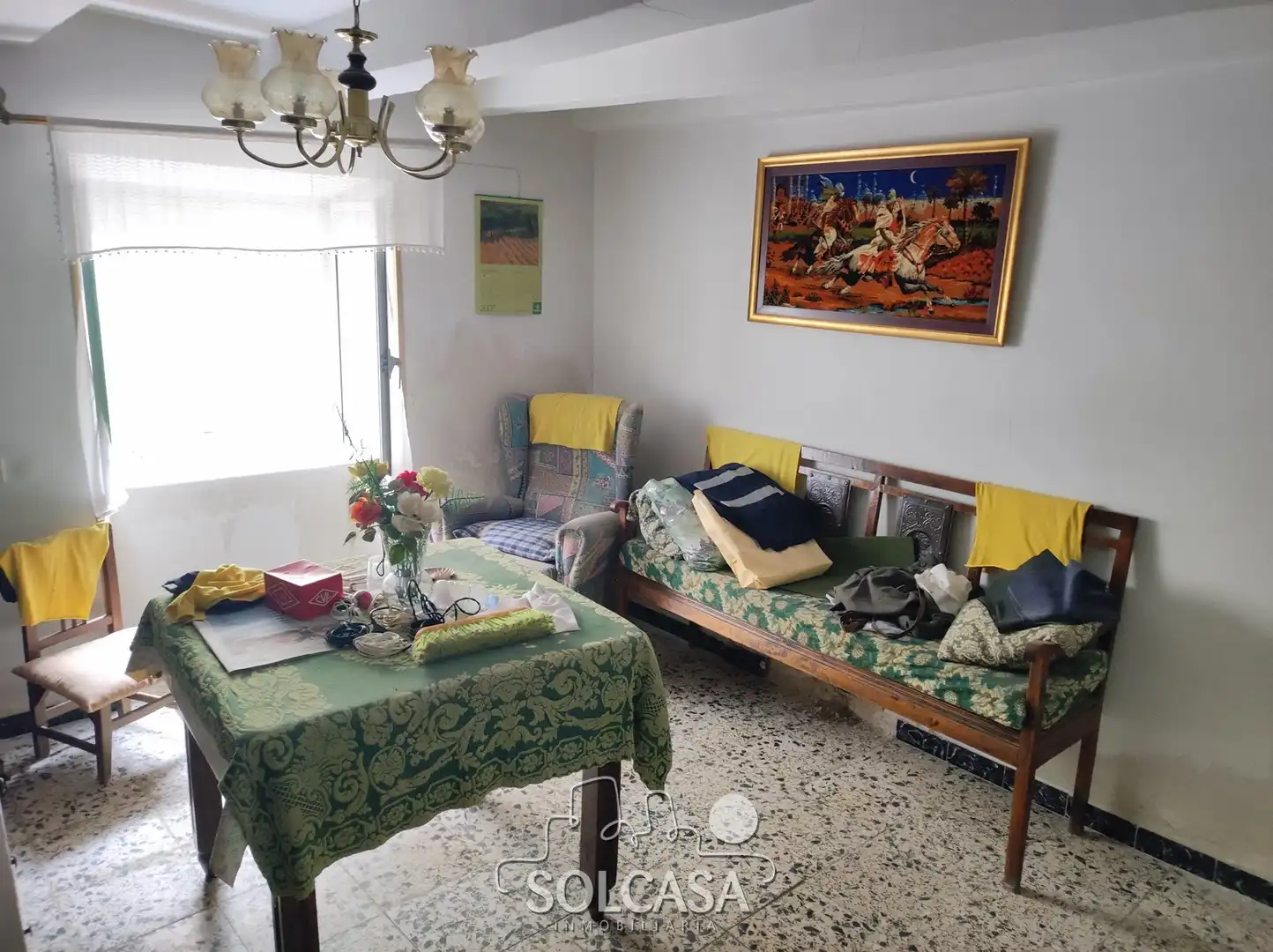 Sala d'estar de Casa o xalet en venda en Quintanilla de Trigueros amb Jardí privat i Traster