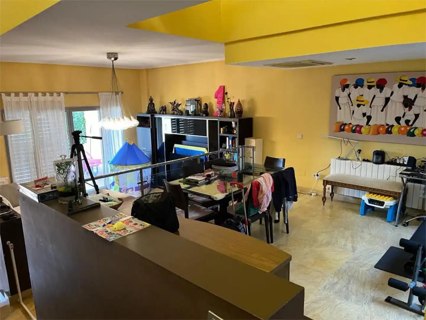 Menjador de Casa o xalet en venda en Toledo amb Aire condicionat, Jardí privat i Parquet