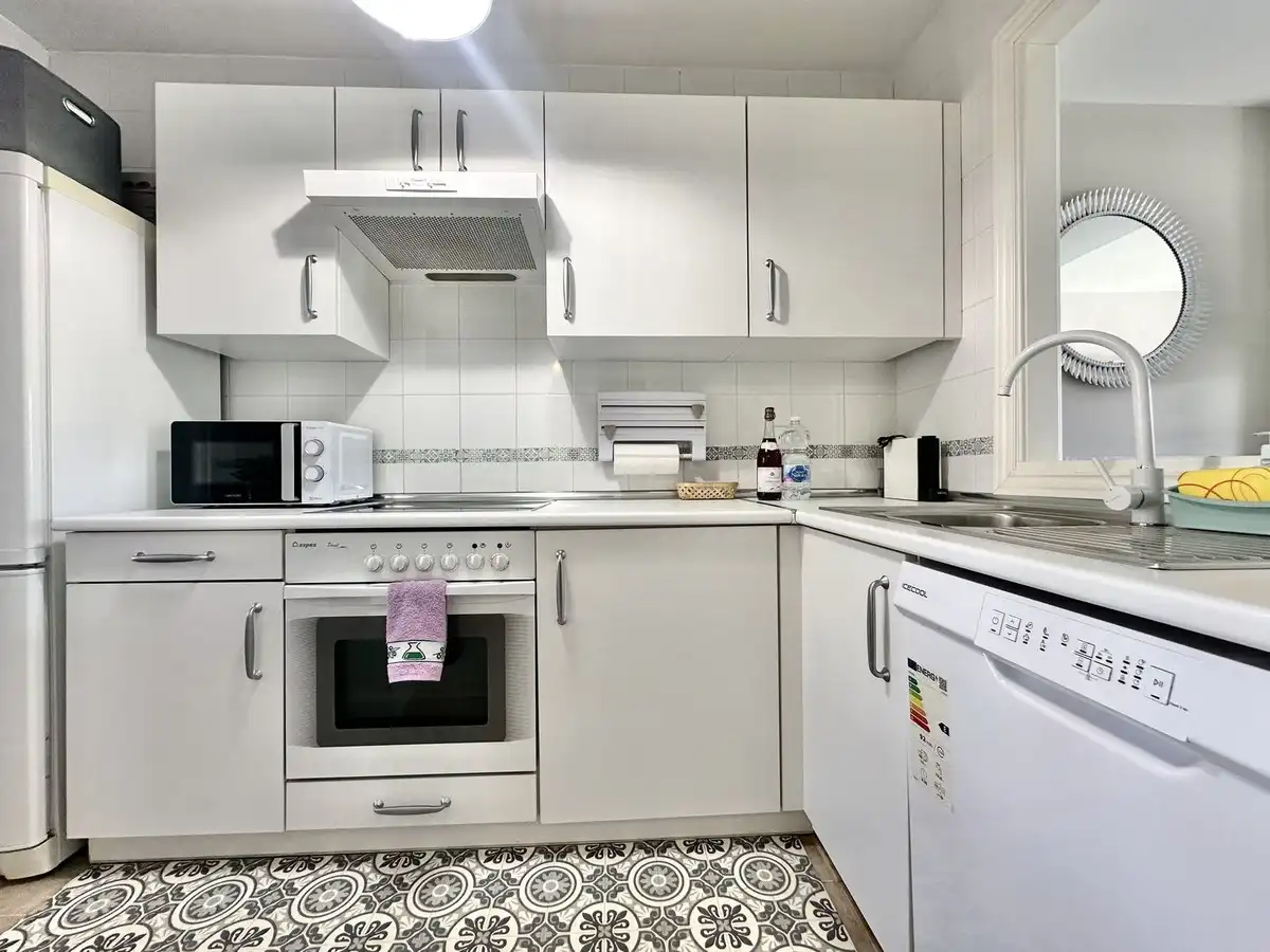 Küche von Wohnungen zum Verkauf in Mijas mit Klimaanlage, Heizung und Terrasse