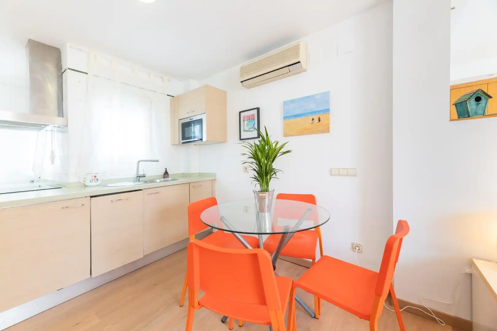 Küche von Wohnung zum Verkauf in Mislata mit Klimaanlage, Terrasse und Möbliert