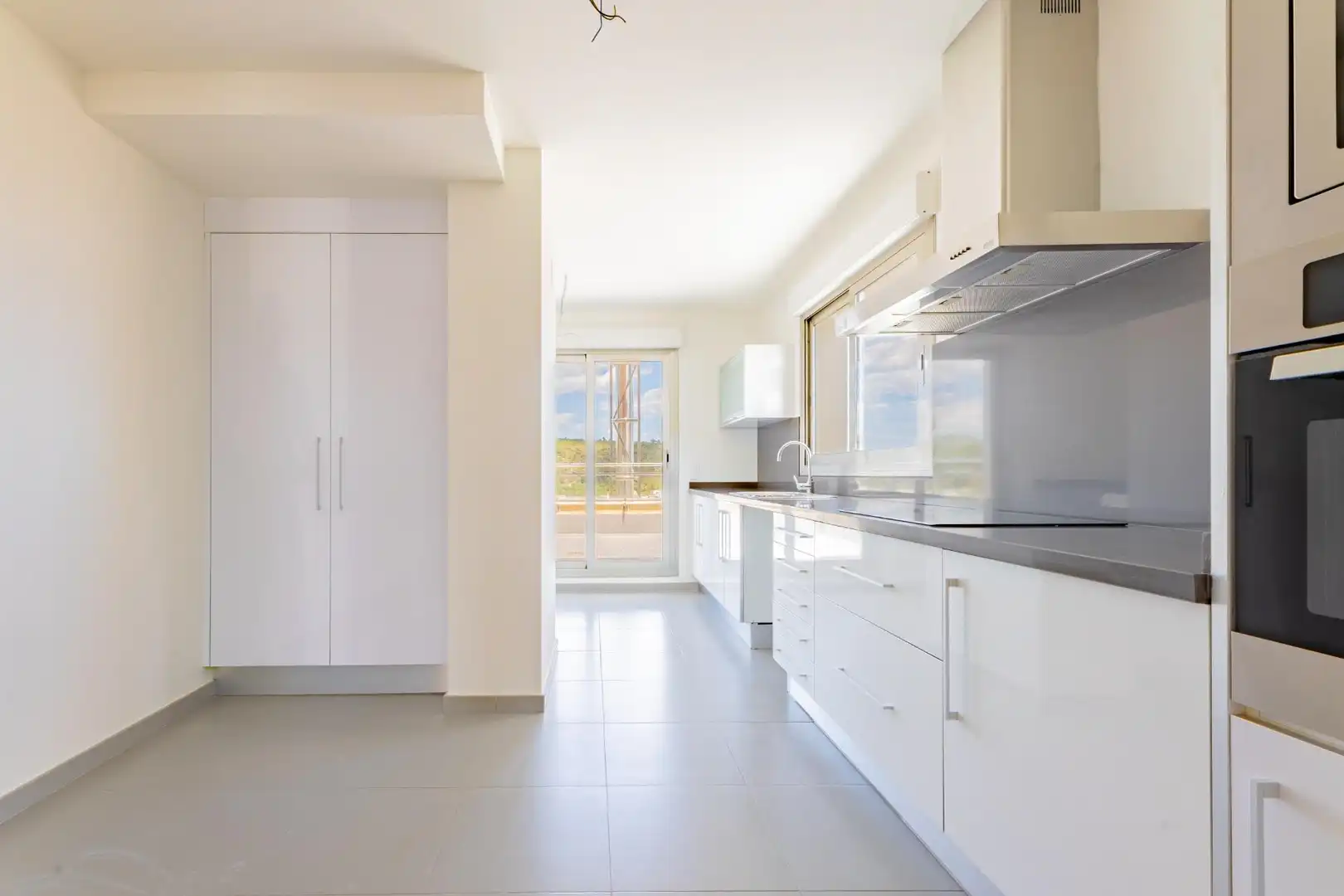Cocina de Ático de alquiler en Gandia con Aire acondicionado, Calefacción y Parquet
