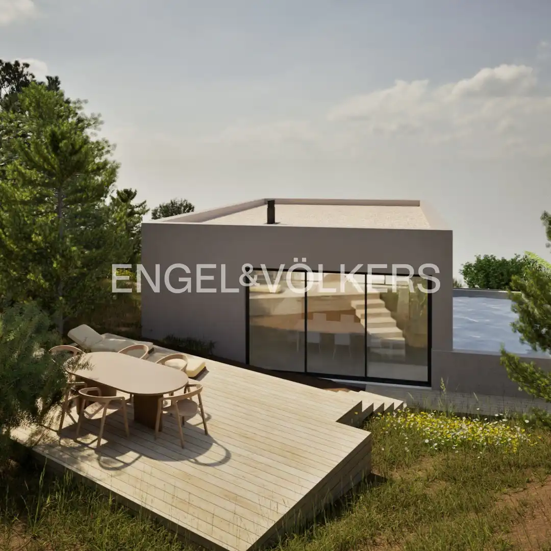 Terraza de Finca rústica en venta en Premià de Dalt con Aire acondicionado, Calefacción y Jardín privado