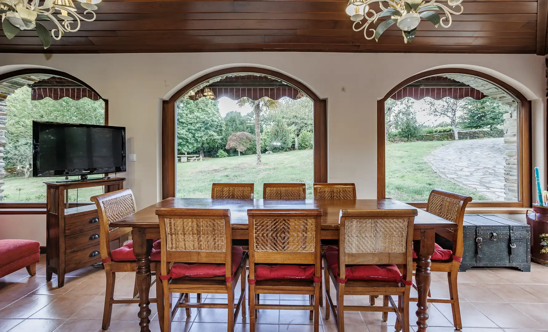 Comedor de Casa o chalet en venta en Lugo con Piscina y Amueblado