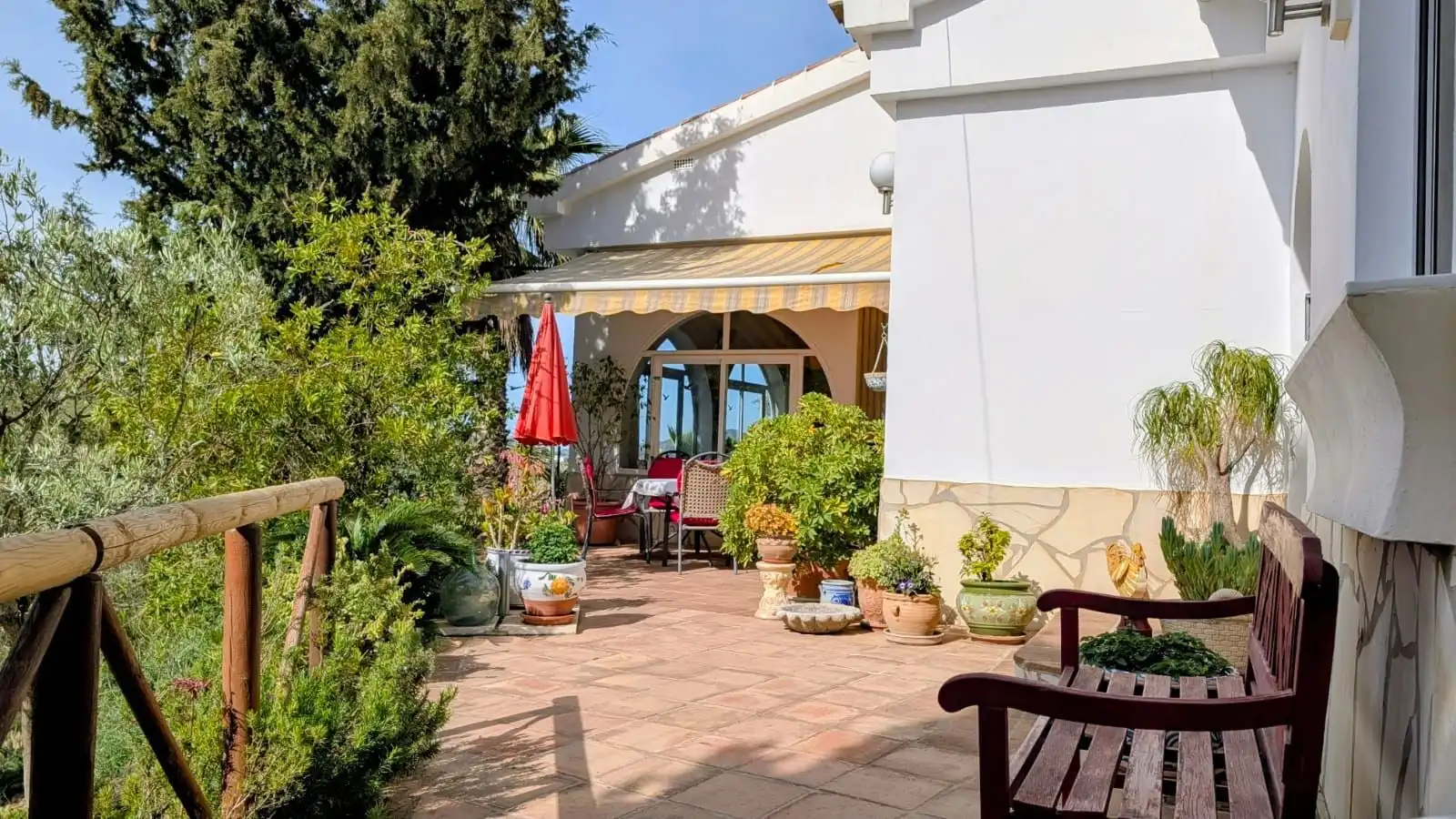 Jardín de Casa o chalet en venta en Cómpeta con Jardín privado