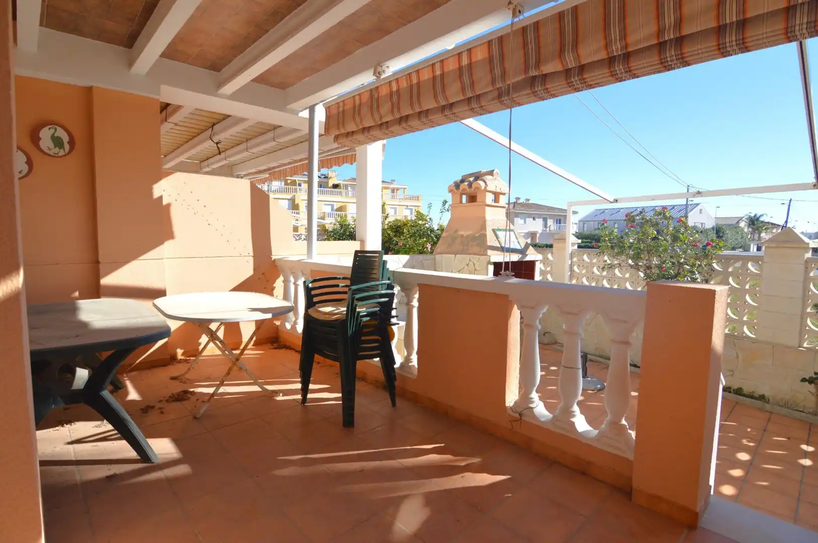 Terraza de Casa adosada en venta en Cullera con Jardín privado, Terraza y Amueblado