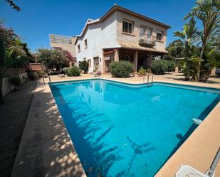 Piscina de Casa o xalet en venda en Elche / Elx amb Terrassa, Piscina i Balcó