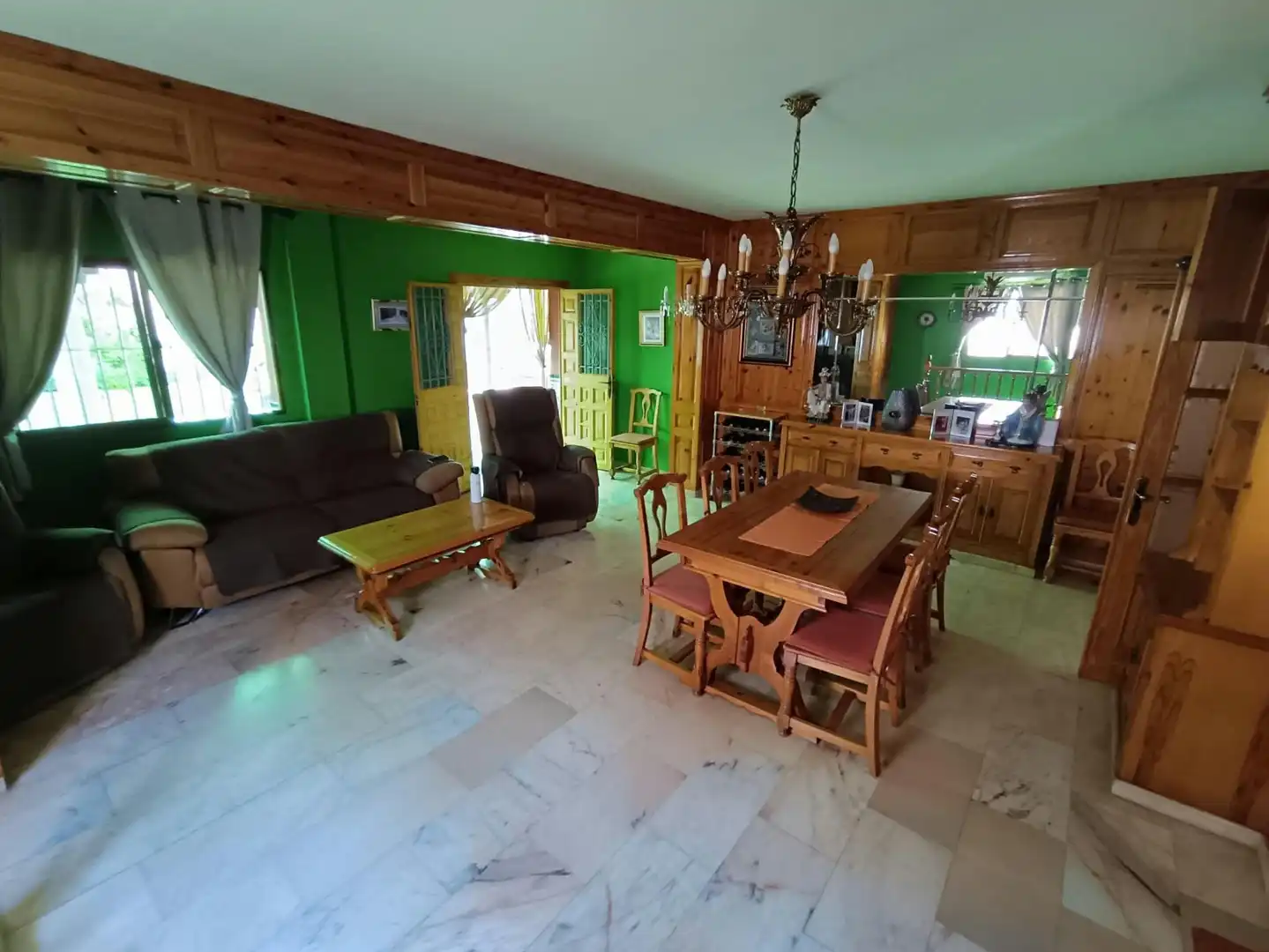 Comedor de Casa o chalet en venta en Málaga con Aire acondicionado, Jardín privado y Terraza