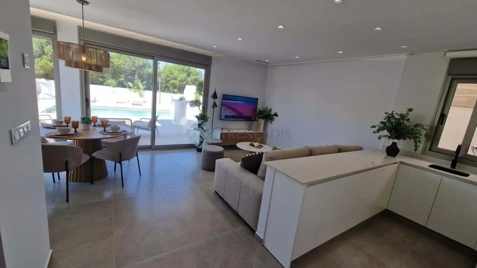 Sala de estar de Casa o chalet en venta en El Pinar de Campoverde