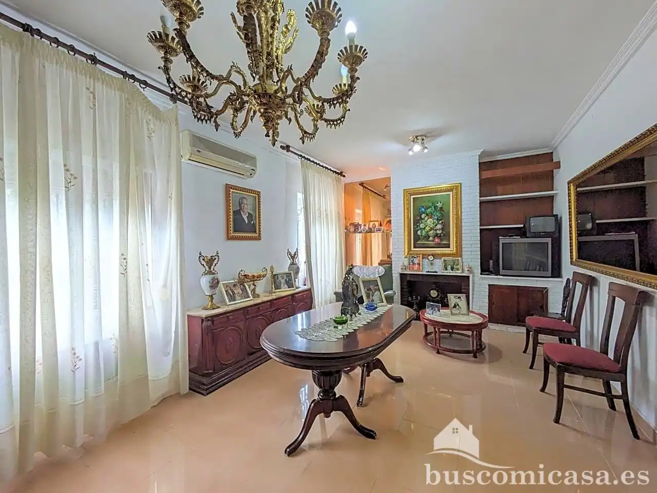 Sala de estar de Casa o chalet en venta en Linares con Aire acondicionado, Terraza y Trastero