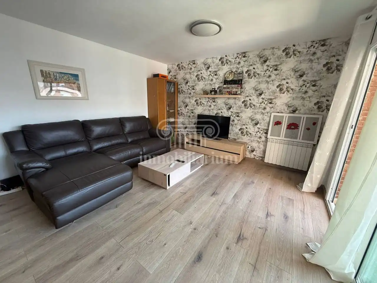 Wohnzimmer von Wohnung zum Verkauf in Lloret de Mar mit Heizung, Parkett und Terrasse