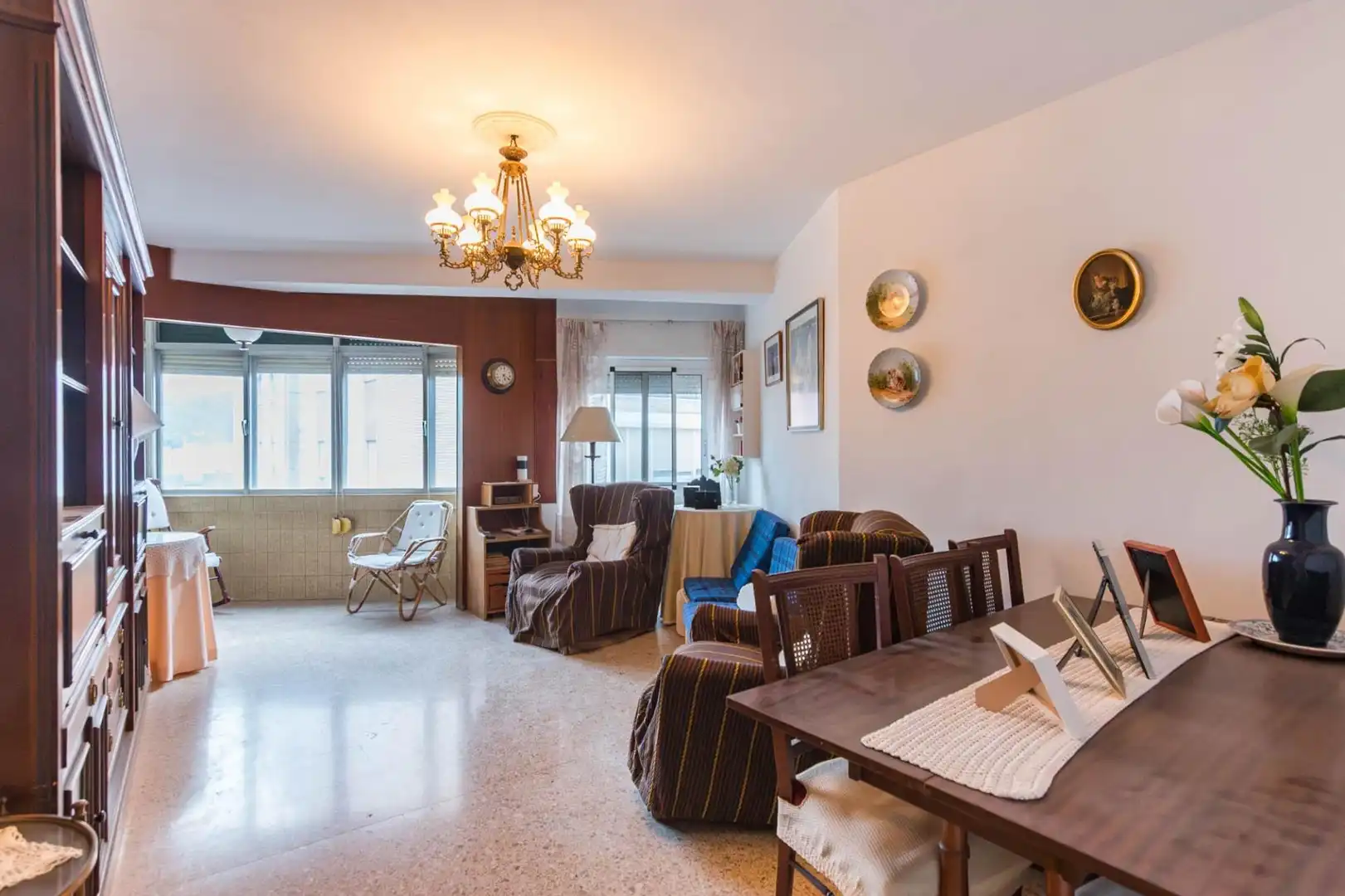 Living room of Flat for sale in Murcia  with Storage room and Balcony