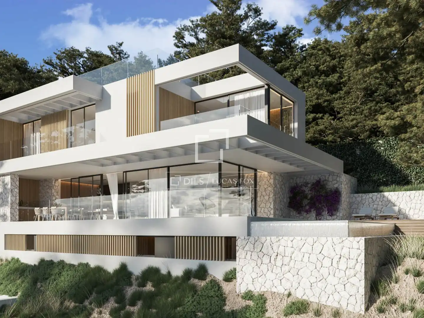Exterior view of Land for sale in Andratx