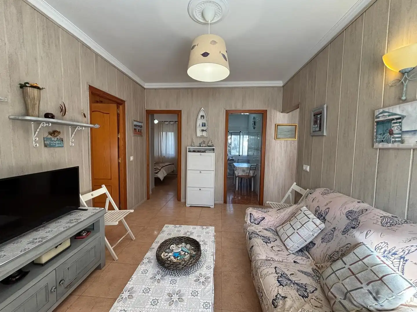 Sala de estar de Piso en venta en Barbate con Trastero y Amueblado